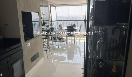 Apartamento de luxo no Tatuapé: 3 quartos, 3 suítes, 3 salas, 5 banheiros, 4 vagas de garagem, 234m² de área.