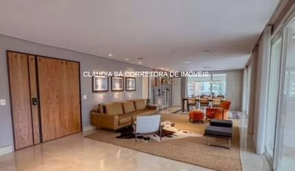 Luxuoso apartamento de 4 suítes no Jardim Anália Franco, São Paulo-SP, com 392m² e 5 vagas de garagem!