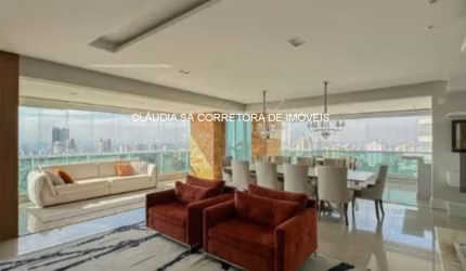 Imóvel de luxo à venda em São Paulo: Apartamento de 4 quartos e 3 suítes no Jardim Anália Franco, com 244m² e 5 vagas de garagem