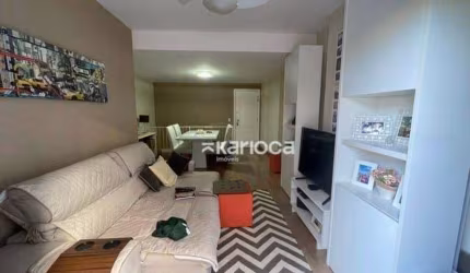 Apartamento Duplex com 3 dormitórios à venda, 101 m² por R$ 760.000 -  Rua Abraão - Tijuca - Rio de Janeiro/RJ