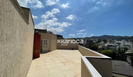 Cobertura com 2 dormitórios à venda, 138 m² por R$ 550.000 -  Rua Alcides Lima -  Jacarepaguá - Rio de Janeiro/RJ