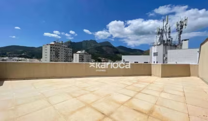 Cobertura com 2 dormitórios à venda, 138 m² por R$ 550.000 -  Rua Alcides Lima -  Jacarepaguá - Rio de Janeiro/RJ