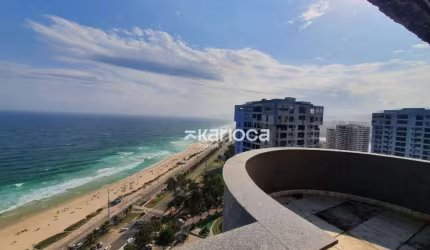 Cobertura com 1 dormitório à venda, 103 m² por R$ 1.400.000 -  Avenida Lúcio Costa - Barra da Tijuca - Rio de Janeiro/RJ