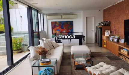 Lindo apartamento duplex tipo cobertura com 225m² no Jardim Oceânico no melhor ponto da Barra da Tijuca