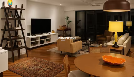PARK PALACE - APARTAMENTO MOBILIADO - 4 QUARTOS - 240m²