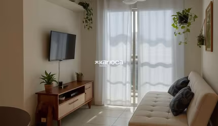 Apartamento 2 quartos andar alto com a melhor vista do condomínio - Anil - RJ