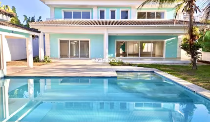 Linda casa em condomínio de 1.000m2 com 6 quartos - Barra da Tijuca - Apenas R$5.500.000,00