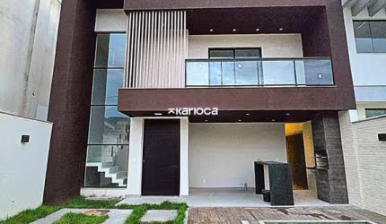 Casa com 4 Suítes em Condomínio Fechado em Vargem Pequena