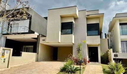 Excelente Casa no Condominio New Ville Com  4 Dormitórios  Piscina