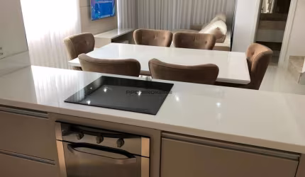 Apartamento duplex no Alpha Park mobiliado para locação