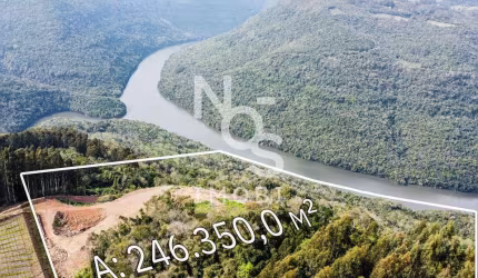 Área de Terra com 246.350,00 m   Vista de Tirar o Folego Antônio Prado