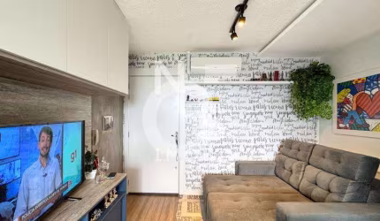 Apartamento Mobiliado com 02 dormitórios- Localizado no bairro Interlagos