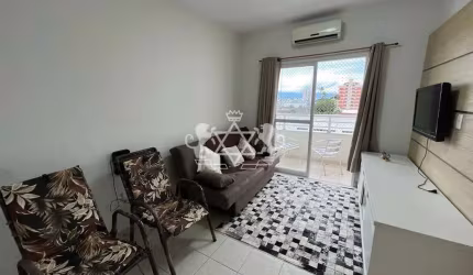 Apartamento à venda, região central de Caraguatatuba, 02 dormitórios com sacada, sendo 01 suíte, mo