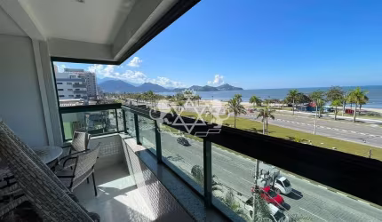 Apartamento mobiliado frente ao mar , na praia do Indaiá, em Caraguatatuba, Litoral Norte de SP