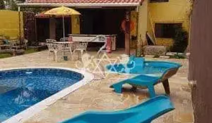 Casa à venda vista mar, 04 dormitórios , piscina, espaço gourmet com churrasqueira, Praia das Palme