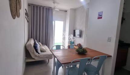 Apartamento em condomínio horizontal mobiliado
