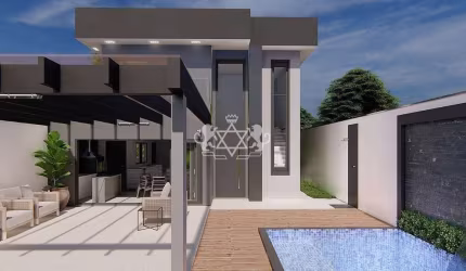 Casa  recém construída à Venda - Alto Padrão em Massaguaçu, Caraguatatuba, SP