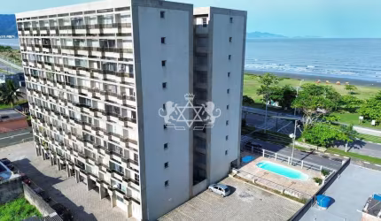 Apartamento à venda em prédio frente mar, Porto Novo, Caraguatatuba, SP