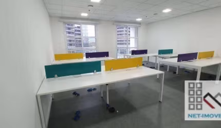 Conjunto Comercial (260m²), 3 Banheiros, 6 Vagas, Terraço. A 200 metros do Shopping Morumbi