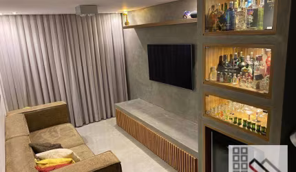 Apartamento 2 Dormitórios (67m²), 1 Suite, Terraço, 1 Vaga. Impecável, clean e muito aconchegante