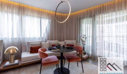 Apartamento 1 Dormitório (49m²), 2 Vagas, Terraço. Um novo marco para o luxo residencial no Brasil