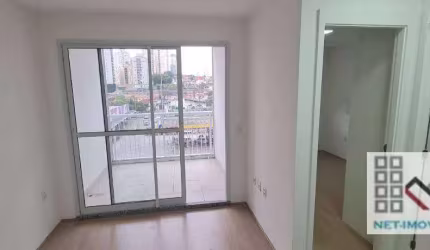 Apartamento 1 Dormitório (45m²), 1 Banheiro Social, Mobiliado, Terraço, 1 Vaga. A 400 metros da estação Sacomã do metrô