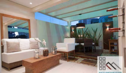Apartamento Duplex 2 Dormitórios (81,55m²), 2 Suítes, Terraço gourmet, 2 Vagas. Próximo da estação Vila Mariana