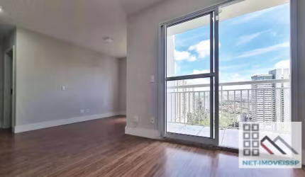 Apartamento 2 Dormitórios (67m²), 1 Suíte, Varanda, 1 Vaga. Próximo do Shopping Jardim Sul