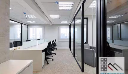 Conjunto Comercial (360m²), 6 Banheiros, 6 Vagas, Varanda. Na melhor região da Berrini
