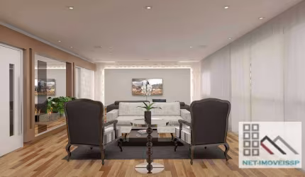 APARTAMENTO 3 DORMITÓRIOS (160m²), 3 SUITES, VARANDA, 2 VAGAS. A 300 METROS DA ESTAÇÃO SUMARÉ