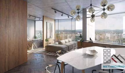 Apartamento 1 dormitório (61m²), 1 Banheiro, Varanda, 2 Vagas. Próximo do Shopping Vila Olímpia