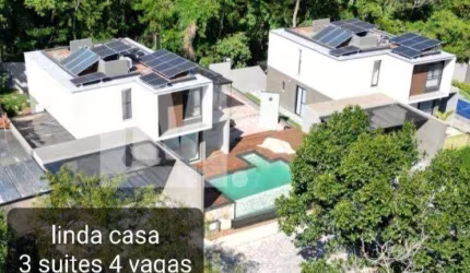 Casa 3 dormitórios (311m²), 3 Suítes, Varanda, 3 Vagas. É simplesmente uma paisagem encantadora