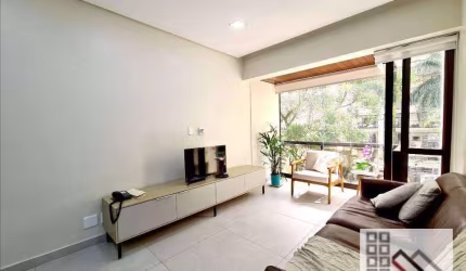 Apartamento 2 Dormitórios (61,64m²),1 Suíte, 2 Vagas, Mobiliado, Varanda. A duas quadras da Avenida Paulista
