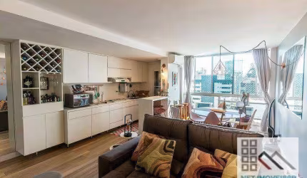 Apartamento Duplex1 Dormitório (49m²), 1 Suíte, 1 Vaga. Na região nobre do Itaim Bibi