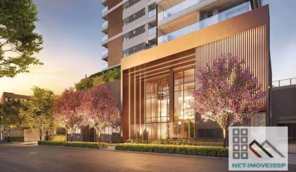 Apartamento 2 Dormitórios (91m²), 2 Suítes, Varanda, 2 Vagas. Próximo da estação Brooklin do metrô