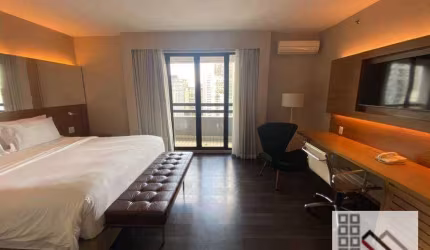 Apartamento 1 Dormitório (33m²), 1 Banheiro, Mobiliado. Próximo do Parque do Povo