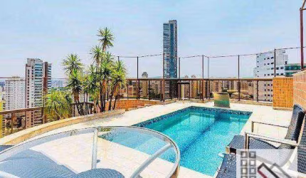 Cobertura Duplex 4 Dormitórios (335m²), 3 Suítes, 5 Vagas. Cobertura magnifica no Anália Franco