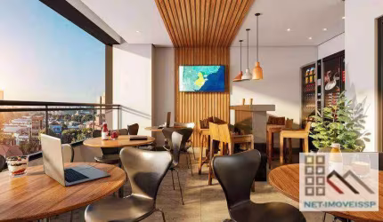 Studio 1 Dormitório (26m²), 1 Banheiro Social, Sacada. Ao lado do Shopping Ibirapuera