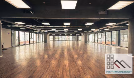 Conjunto Comercial (779m²), 04 Banheiros, 6 Vagas. Próximo da estação Fradique Coutinho do metrô