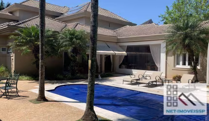 Belíssima Casa térrea de Altíssimo padrão no Residencial 3 em Alphaville