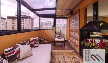 Belíssima Cobertura Duplex 3 Dormitórios (230m²), 2 Suítes, Terraço, 4 Vagas. Na Vila Mascote