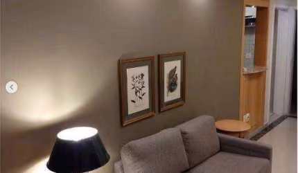 Apartamento 1 Dormitório (34m²), 1 Banheiro, Mobiliado, Sacada, 1 Vaga. Próximo do Shopping Ibirapuera