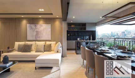 Apartamento 4 Dormitórios (156m²), 2 Suítes, Varanda gourmet, 2 Vagas. Próximo do Jockey Clube de São Paulo