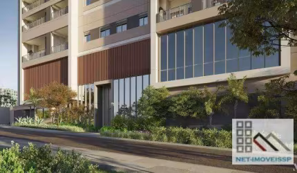 Apartamento 2 dormitórios (78m²), 1 suíte, 1 vaga. More a 550 metros da estação Borba Gato