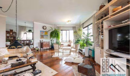 Apartamento Alto Padrão 4 Dormitórios (242m²), 4 Suítes, 4 vagas. Próximo do Shopping Ibirapuera