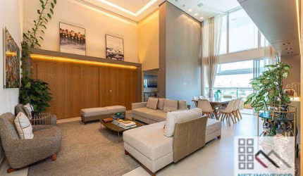 APARTAMENTO 3 DORMS (185m²), 3 SUITES, MOBILIADO, VARANDA, 3 VAGAS. A 500 METROS DA ESTAÇÃO CAMPO BELO