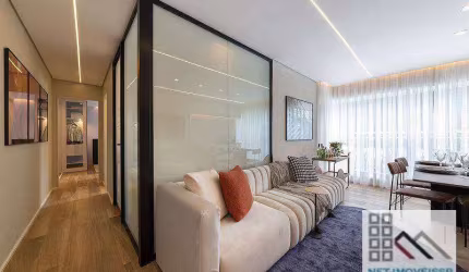 APARTAMENTO 2 DORMITÓRIOS (60m²), 1 SUÍTE, TERRAÇO, 1 VAGA. A 350 METROS DA AVENIDA PAULISTA