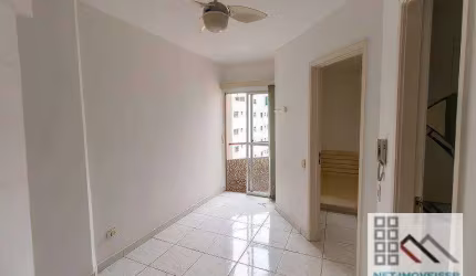 APARTAMENTO 1 DORMITÓRIO (25m²), 1 BANHEIRO SOCIAL, SACADA, 1 VAGA. PRÓXIMO DA AVENIDA PAULISTA