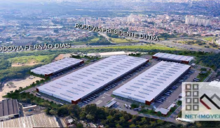 GALPÃO – CENTRO LOGÍSTICO (3.610,71m²). LOCALIZAÇÃO ESTRATÉGICA DAS RODOVIAS FERNÃO DIAS COM A PRESIDENTE DUTRA