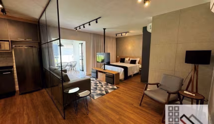 APARTAMENTO GARDEN 2 DORMITÓRIOS (77m²), 1 SUÍTE, VARANDA, MOBILIADO, 2 VAGAS. A 400 METROS DO SHOPPING MORUMBI